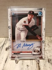 2020 Bowman Chrome 1st Ryan Murphy Base Auto Giants HOT ROOKIE RC Autograph C1
