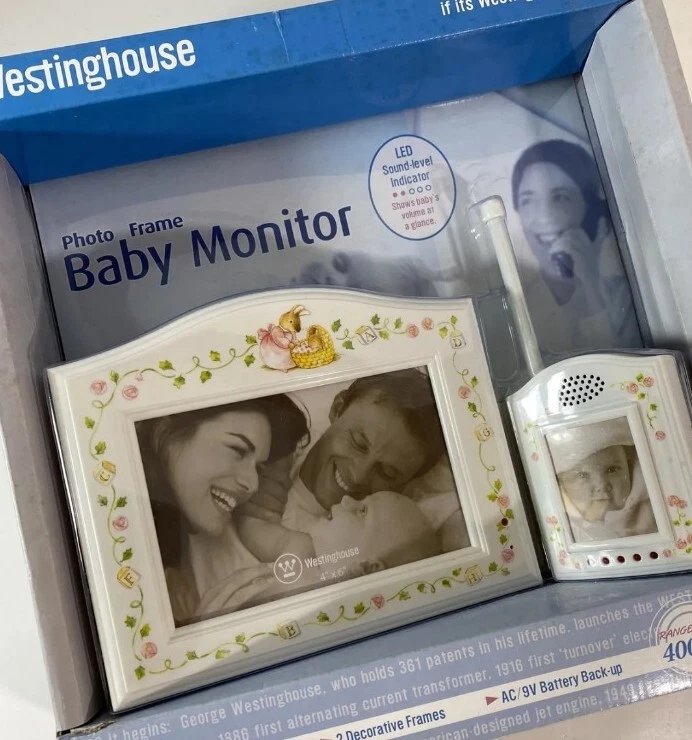 Westinghouse Baby Monitor Looks Like Photo Frame 400ft Range + 2 Channels New