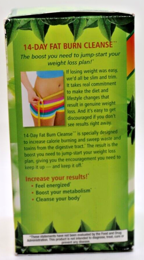 Applied Nutrition 14 Day Fat Burn Cleanse & Green Tea Extract 56ct Exp
