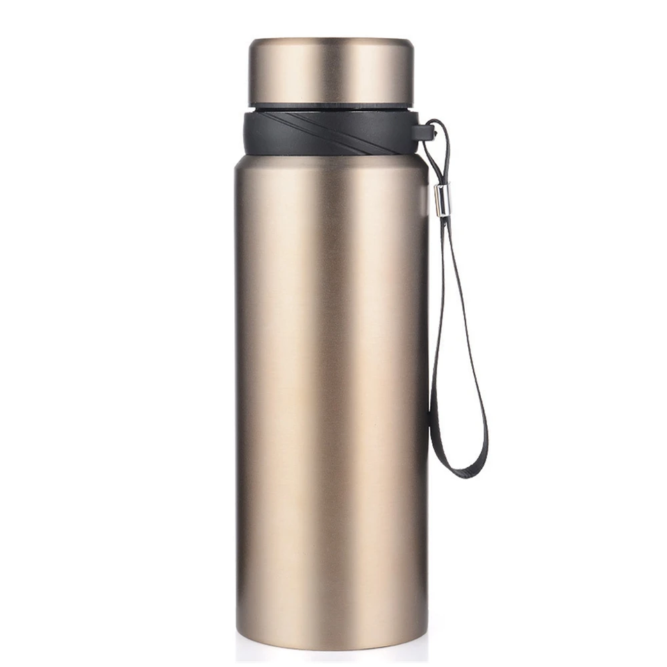 1L Thermal Water Bottle Keep Cold and Hot Water Bottle Thermos for