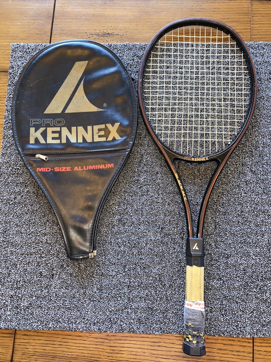 ProKennex Tennis Racquet 100% Graphite Mid Size 98 Black Ace