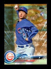 2018 TOPPS CAMO #498 JEN-HO TSENG RC 24/25 CUBS