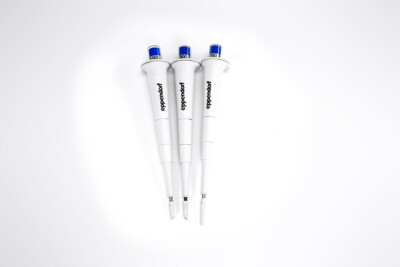 Set of 3 Pipettes Eppendorf 1-Kanal Channel fix Pipette 250 300 500 uL
