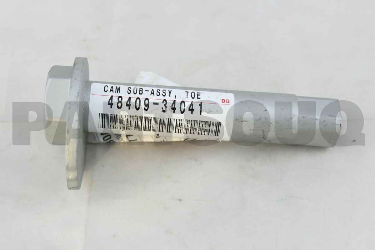 4840934041 Genuine Toyota CAM SUB-ASSY, FRONT SUSPENSION TOE 4840934041 Genuine Toyota CAM SUB-ASSY, FRONT SUSPENSION TOE