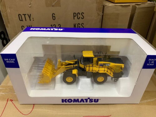 Universal Hobbies 1/50 Komatsu WA600-8 Wheel Loader DieCast Model Toy UH8127 - Afbeelding 1 van 5