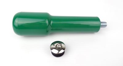 Green Plastic Replacement Spare Espresso Portafilter Handle - M10 Thread