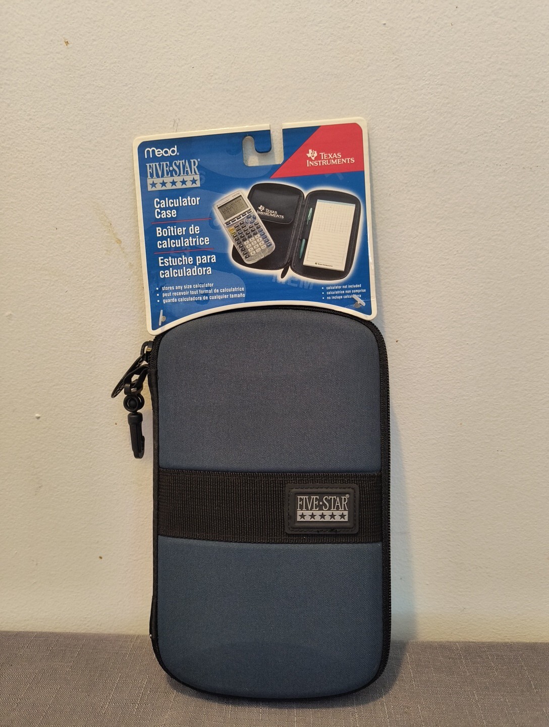 Vintage 2002 NEW Mead Calculator case with paper  5.5