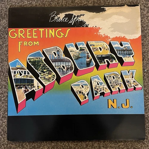 Bruce Springsteen Greetings from Asbury Park N.J. Promo Vinyl 12" Album Record