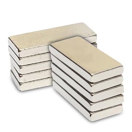 20 Magnetini Al Neodimio Piccoli E Fortissimi - 20x5x3 Mm, Per Frigo, Lavagna, Fai Da Te - Foto 3