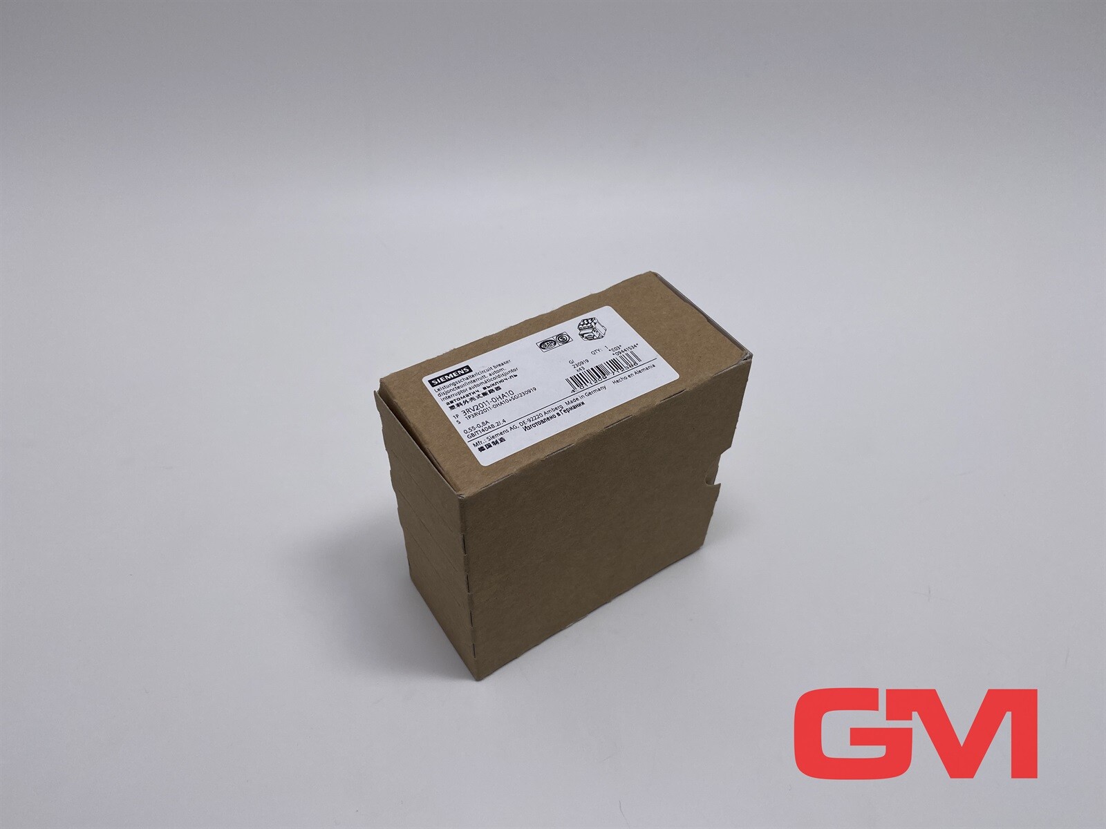Siemens Circuit Breaker 3RV2011-0HA10 Motor Protection 0.55-0.8A