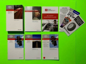 2017 Toyota RAV4 Factory Owners Manual Set *OEM* | eBay