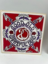 Vintage Grateful Dead 20th Anniversary Hippy Music Art Window Sticker Decal