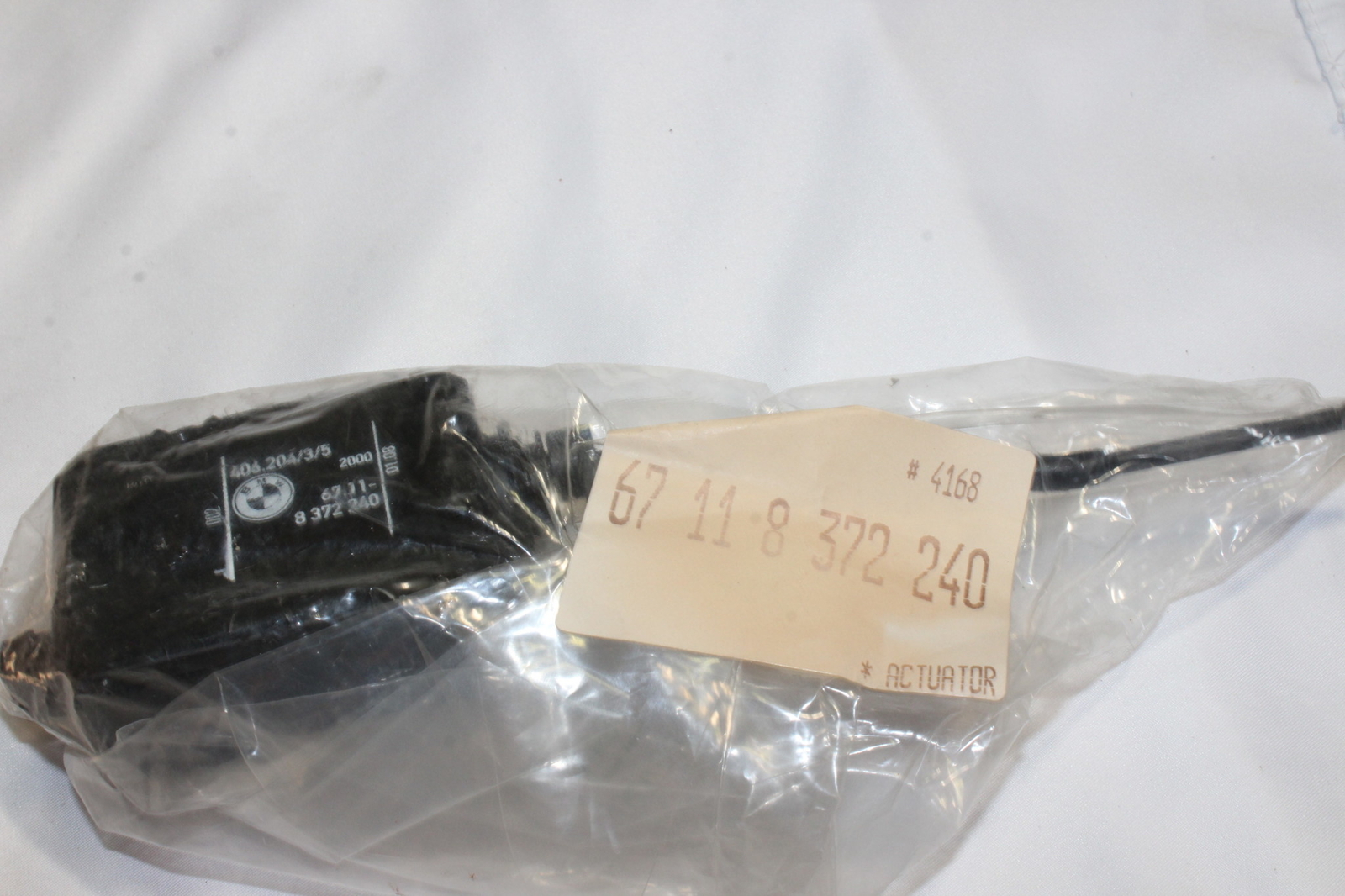 BMW E46 Gas Door Actuator Fuel Tank 67118372240 for sale online | eBay