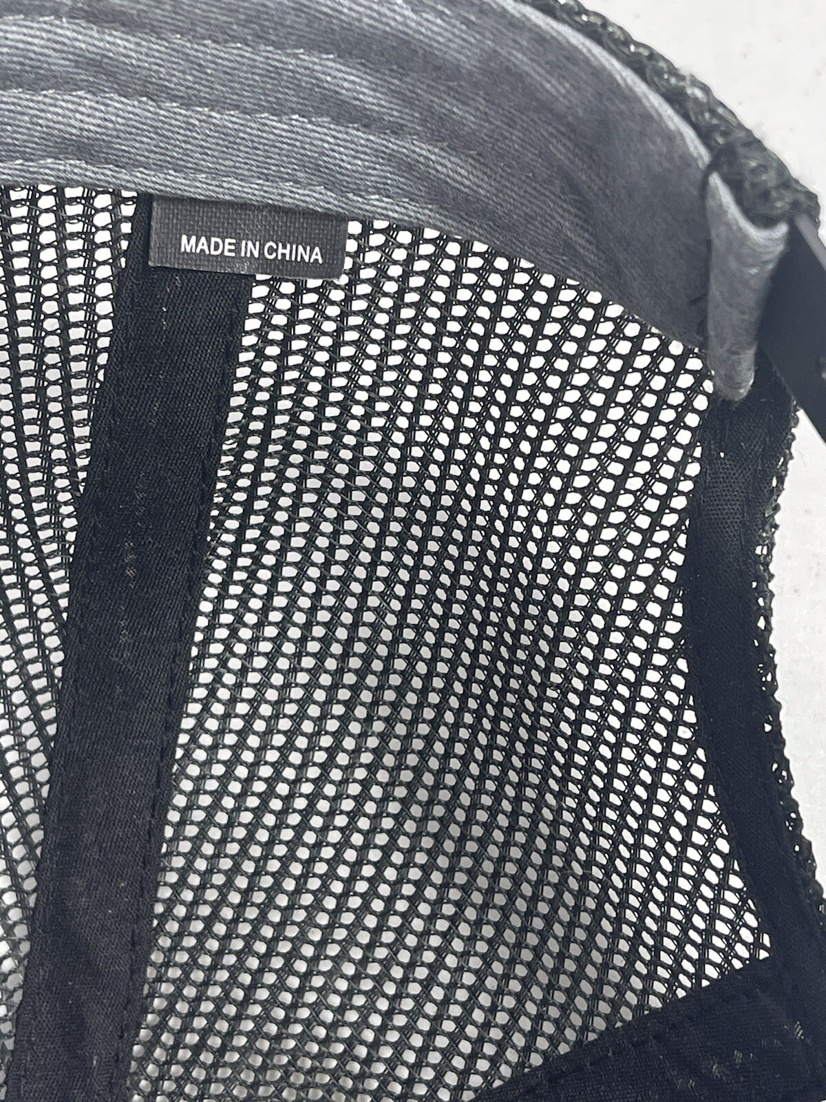 Pharm To Table Gray Black Adjustable Trucker Hat … - image 8