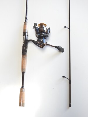 Elite 7'6" 2PC Spinning Ultralight Trout Combo/ 6 BB Reel 2-6 Lb | eBay Elite 7'6" 2PC Spinning Ultralight Trout Combo/ 6 BB Reel 2-6 Lb | eBay