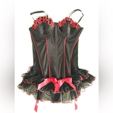 Vintage Y2K Frederick  s of Hollywood Garter Corset 32