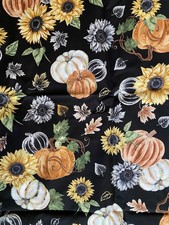 Joann Fabric 100 Cotton Fall Pumpkin Fabric BTY