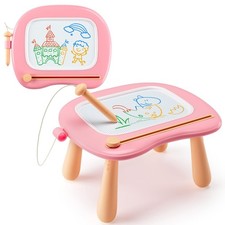 Toys for 1 2 3 Year Old Girl, Magnetic Drawing Board for Toddlers Kids 1-3, D...