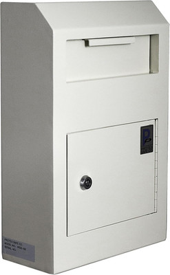 Protex Wall-Mount Drop Box Safe (WDS-150), Piano Hinge, Secure Suggestions, Ball