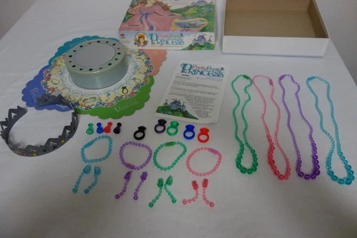 Vintage 1999 Milton Bradley Pretty Pretty Princess Board Game 100% Complete