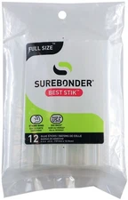 Surebonder High-Temp Best Stik Glue Sticks 12/Pkg-7/16"X4"