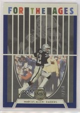 2022 Panini Legacy For the Ages Blue 17/50 Marcus Allen #FA-11 HOF w1s