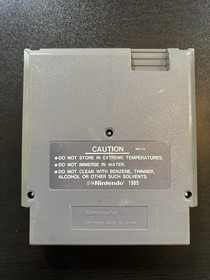 Wayne Gretzky's Hockey White Jersey Variant NES Nintendo Rare