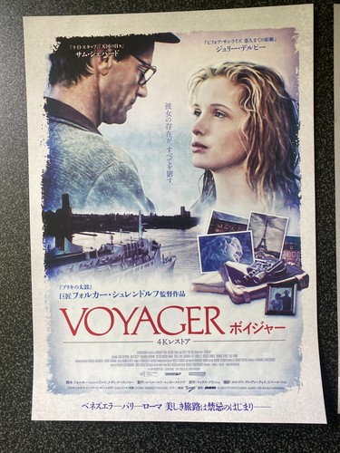 VOYAGER Homo Faber 2025 Japan Mini-Poster Flyer Julie DELPY Sam SHEPARD MINT - Bild 2 von 2