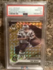 2021 TOM BRADY Reactive Yellow Mosaic Super Bowl 51 MVP #284 PSA 10 (Patriots)