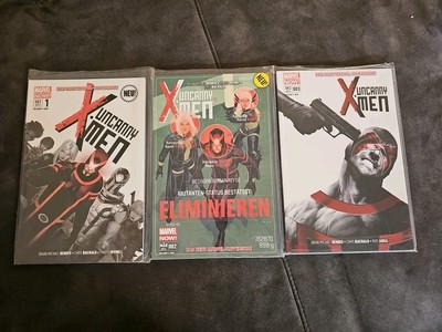 Uncanny X-Men 1 - 3: Revolution/Feuertaufe /Talente Panini Comics SC DE A16