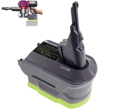 RYO18V7V8 For Ryobi P108 Adapter 18V Li-on battery to DysonV7 V8 Li-on battery