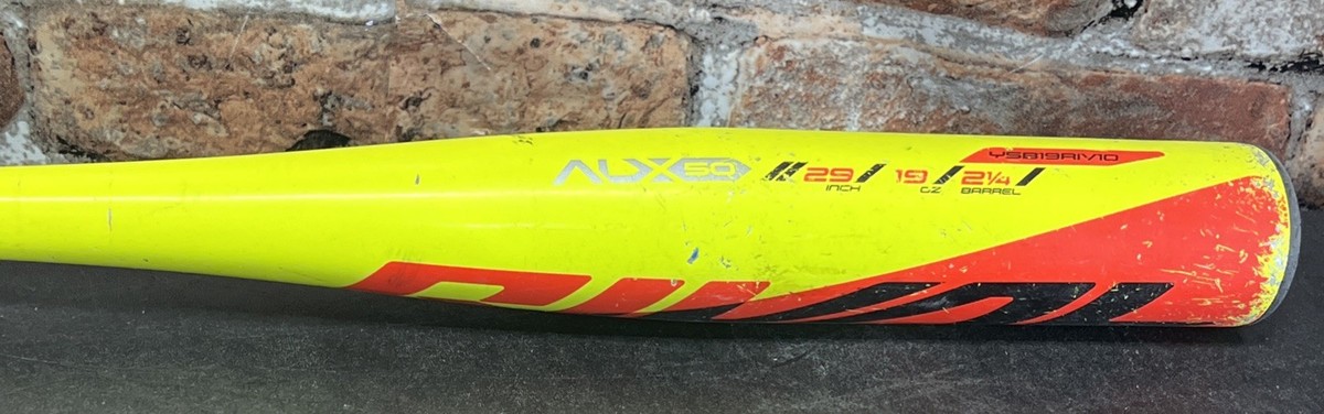 Batte De Baseball Jeunesse Easton Rival 29 Pouces - 19 Oz (-10) Jaune Occasion