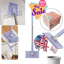 1/3PCS Mini Mop Zero Touch Hands Free Squeeze Mop Wet Dry Cleaning Dry-2026 US 