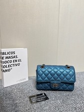 Chanel 2.55 Mini Flap Bag Leather Quilted Chain Crossbody Shoulder [Duties Paid]
