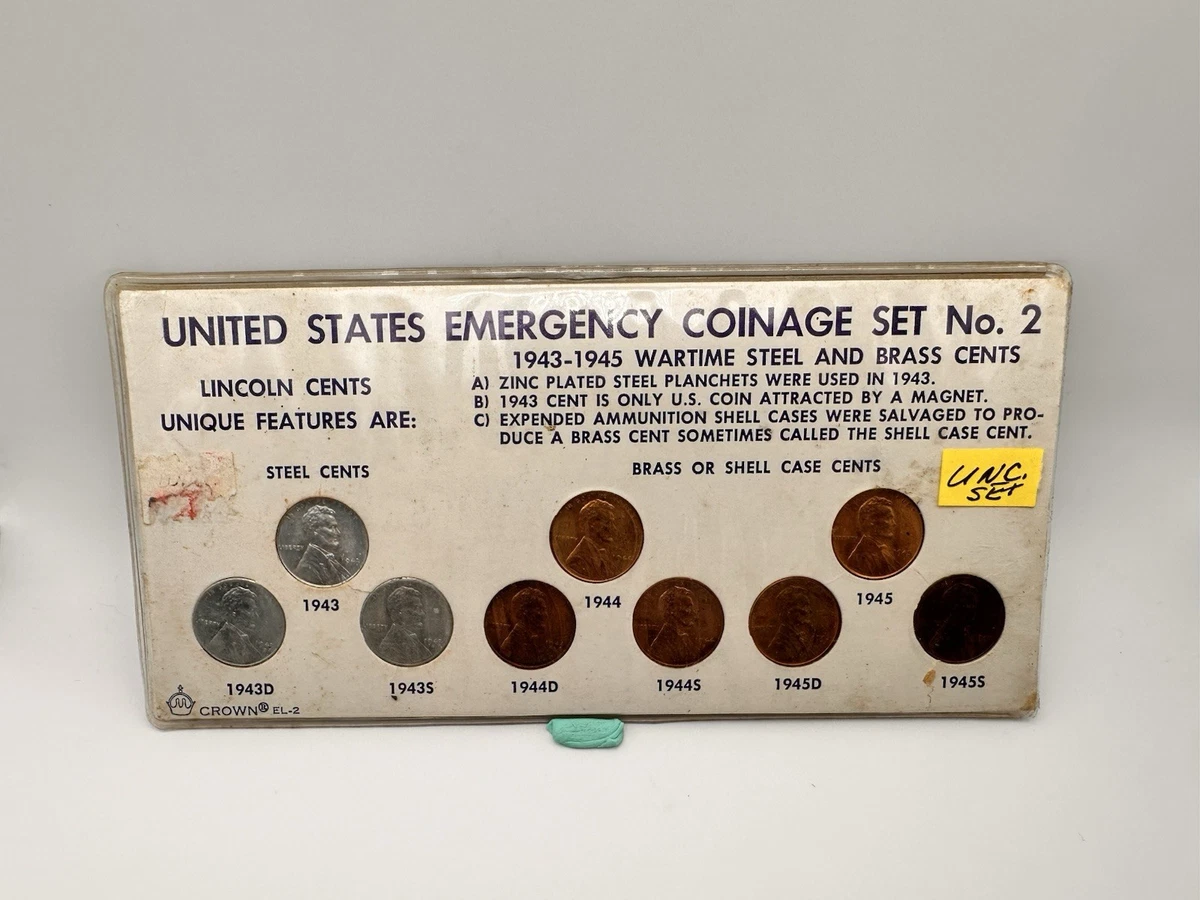 1943 Coin Set In Us Coin Collections & Lots for sale | eBay