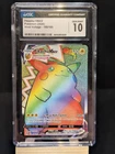 💎 CGC 10 🌈Pikachu VMAX 188/185 Rainbow Rare Pokemon 2020 Vivid Voltage