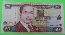 KENYA, 50  SHILLINGS, P#36, 1997, aUNC