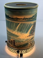 Econolite Motion Lamp Niagara Falls Oval working 1960 vintage light pls read