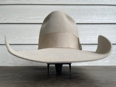 5X Beaver Felt Resistol Size 7 Cowboy Hat Rodeo Wide Brim Ranch