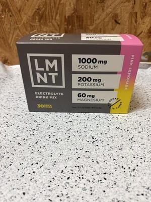 LMNT electrolytes 30 pack PINK LEMONADE Brand NEW