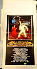 LA FEBBRE DEL SABATO SERA John Travolta locandina originale  cm. 33x70 1978