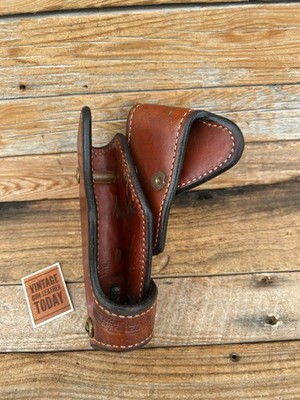 Ernie Hill Speed Brown Leather Competition Holster for GLOCK 17 22