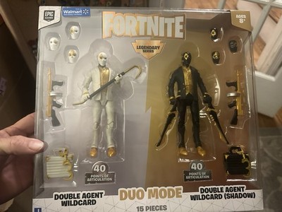 Fortnite Legendary Series Double Agent Wildcard Duo Mode 6'' Action Figure 2 Pack