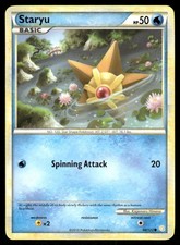 Pokemon Tcg Staryu #84 Pokemon HeartGold & SoulSilver LP on eBay