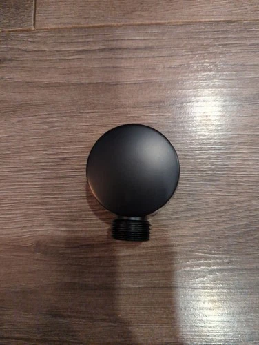 Signature Hardware SHWE2040MB Shower Supply Elbow for Hand Showers - Matte Black - Picture 2 of 3