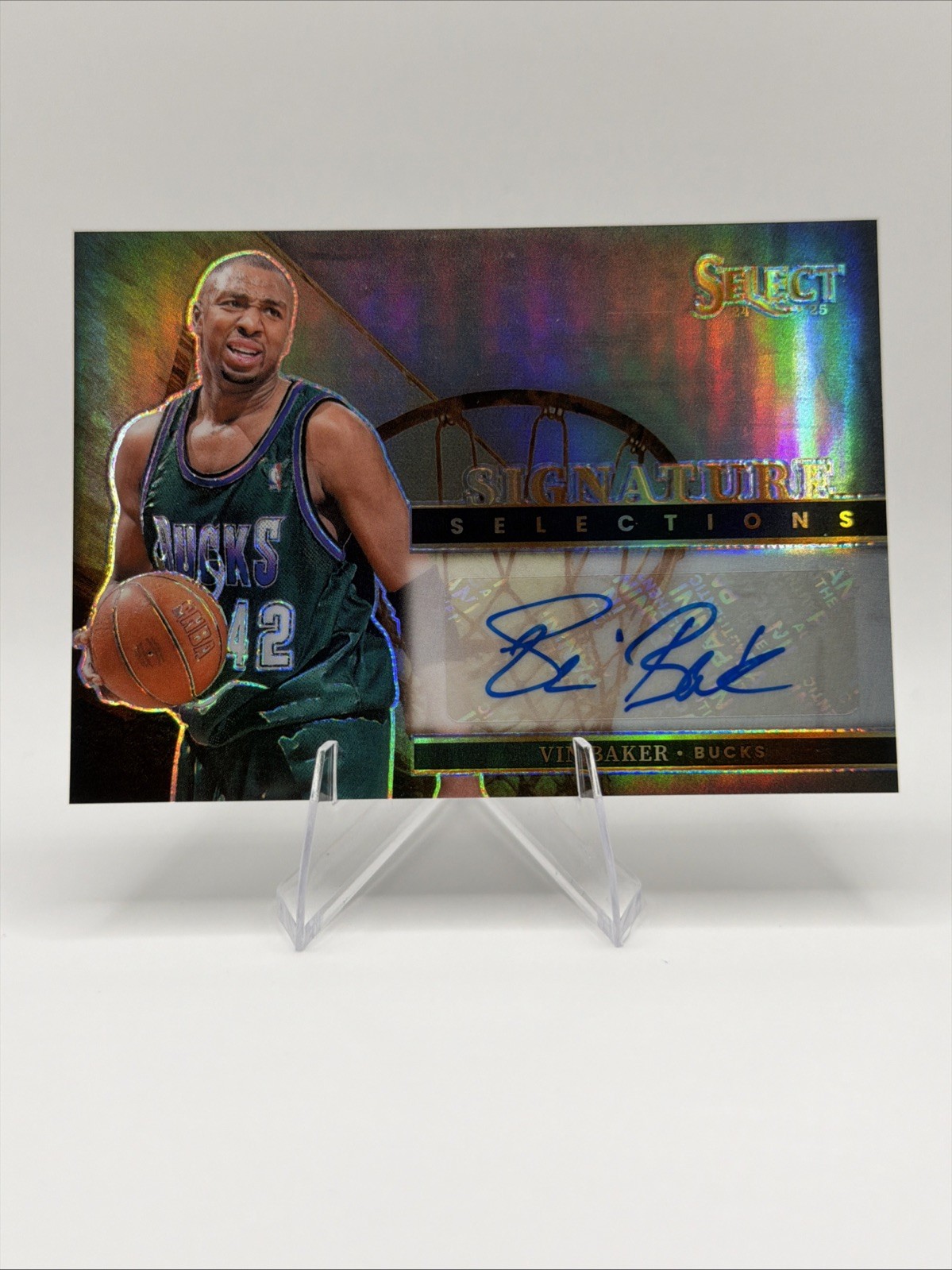2024-25 Panini Select - Signature Selections Vin Baker #SS-VIN (AU)