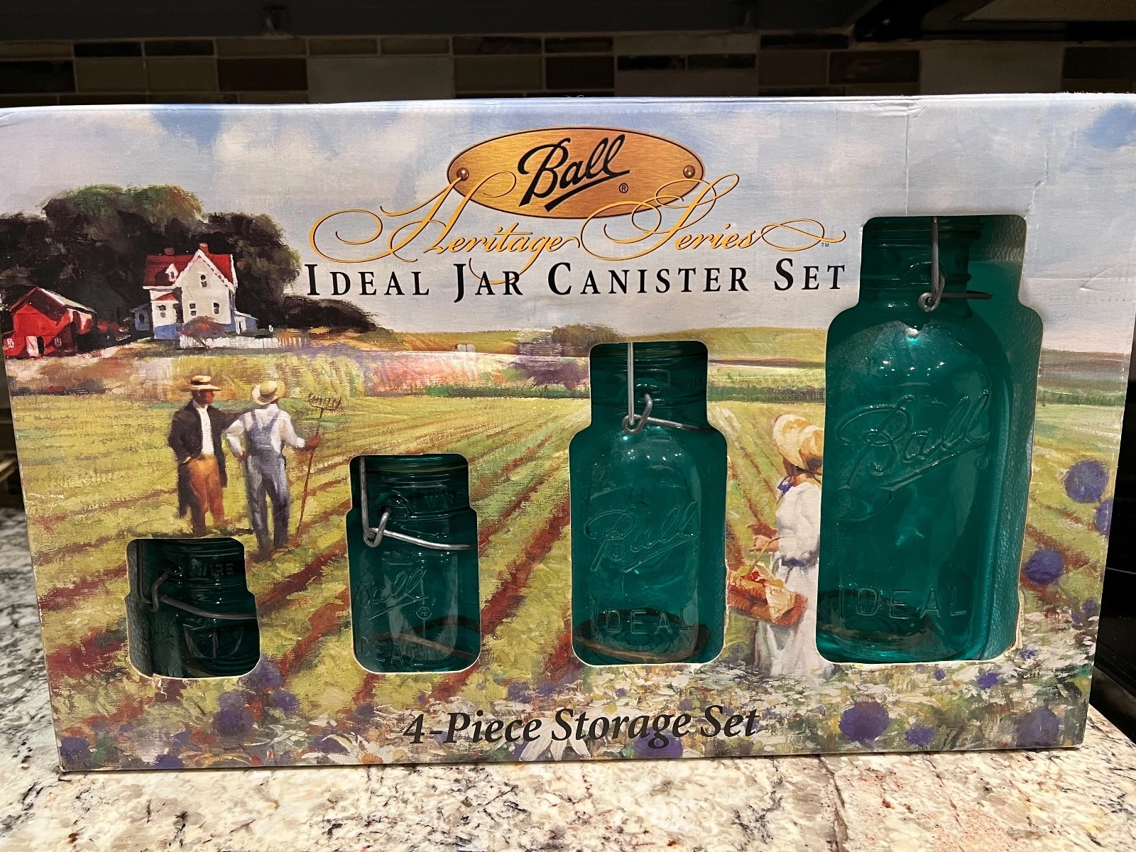 Ball Heritage Series Ideal Jar Canister Set 1998 NIB