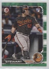 2019 Bowman Green 6/99 DJ Stewart #67 0t2