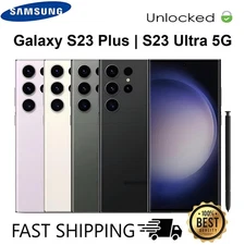 Samsung Galaxy S23+ S23 Ultra 256GB 512GB Factory Unlocked Att T-Mobile Verizon