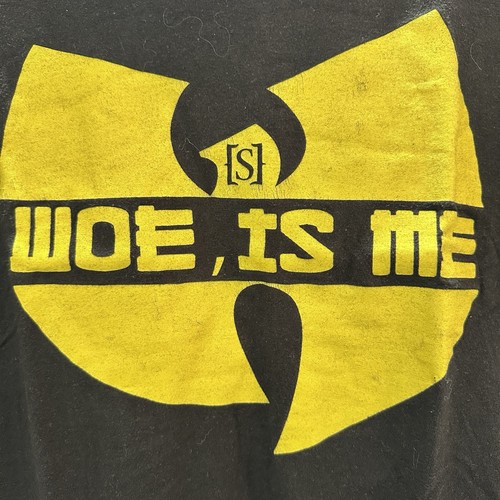 RARE Woe, Is Me "Woe Ain't Nuthin To F*** With" Short Sleeve Tee Size Small READ